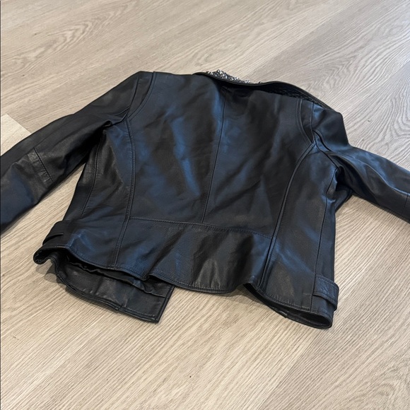 Nour Hammour Temple Leather Studded Jacket - Picture 9 of 9